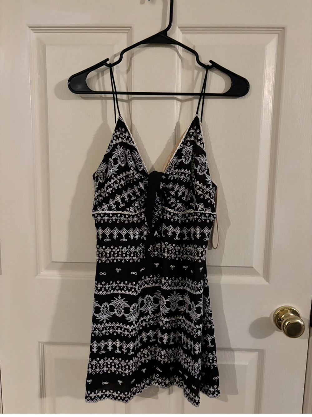 Black and White Alice + Olivia Dress